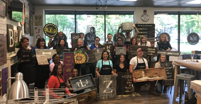 2018 Fundraising Event - Board and Brush, Livingston NJ